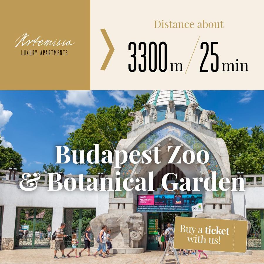 Artemisia Luxury Apartments Jardin Budapest Bagian luar foto