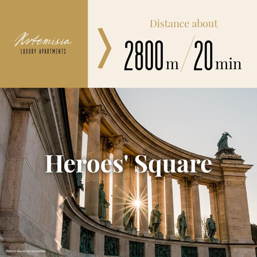 Artemisia Luxury Apartments Jardin Budapest Bagian luar foto