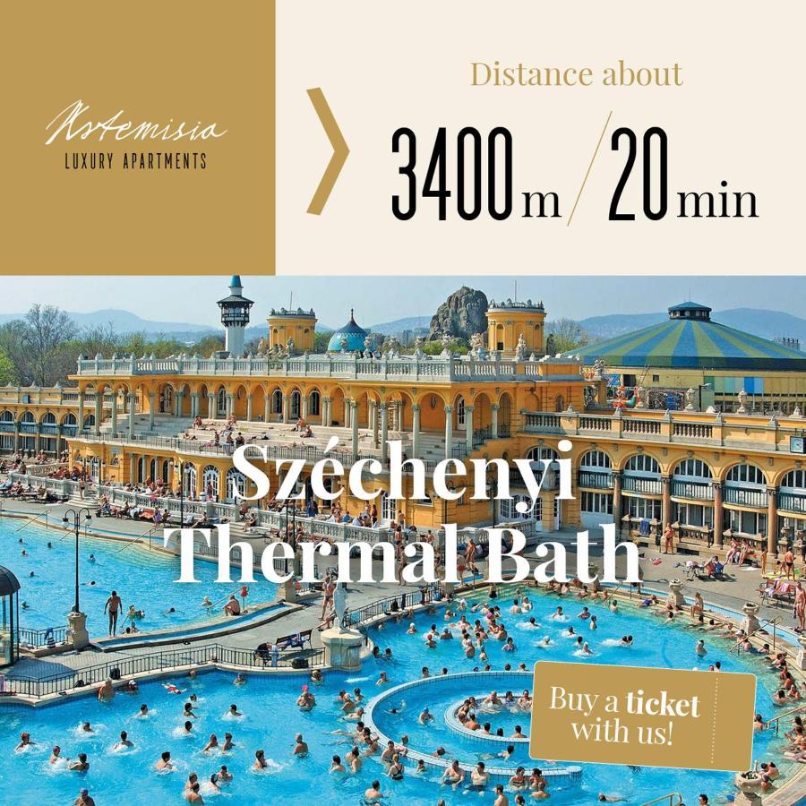 Artemisia Luxury Apartments Jardin Budapest Bagian luar foto